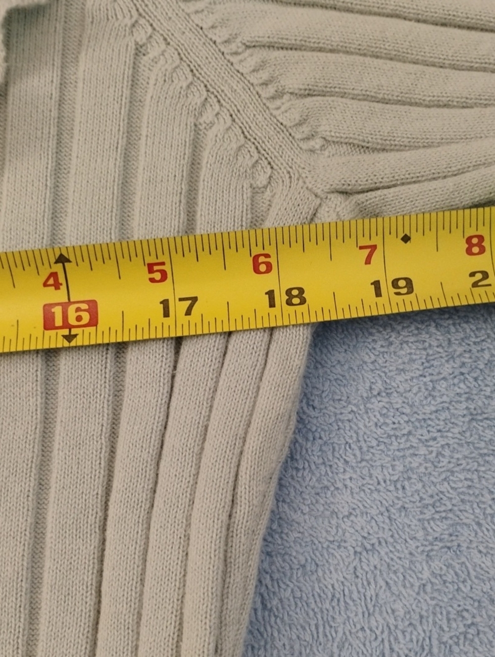 Van Heusen Ruffle-Trim Ribbed Cardigan - Picture 7 of 9